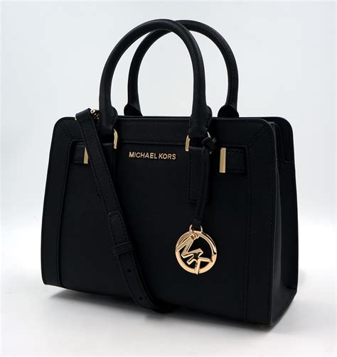 michael kors handtasche schwarz reduziert|michael kors saffiano handbag.